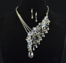 Crystal Obsession Necklace and Earring Set