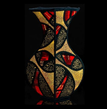 Masika - Fiber Art Vessel Masika - Fiber Art Vessel