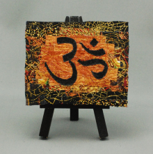 Ohm #1 - Mini Fiber Art Ohm #1 - Mini Fiber Art
