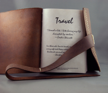 Rustic Travel Journal for the Adventurous Soul